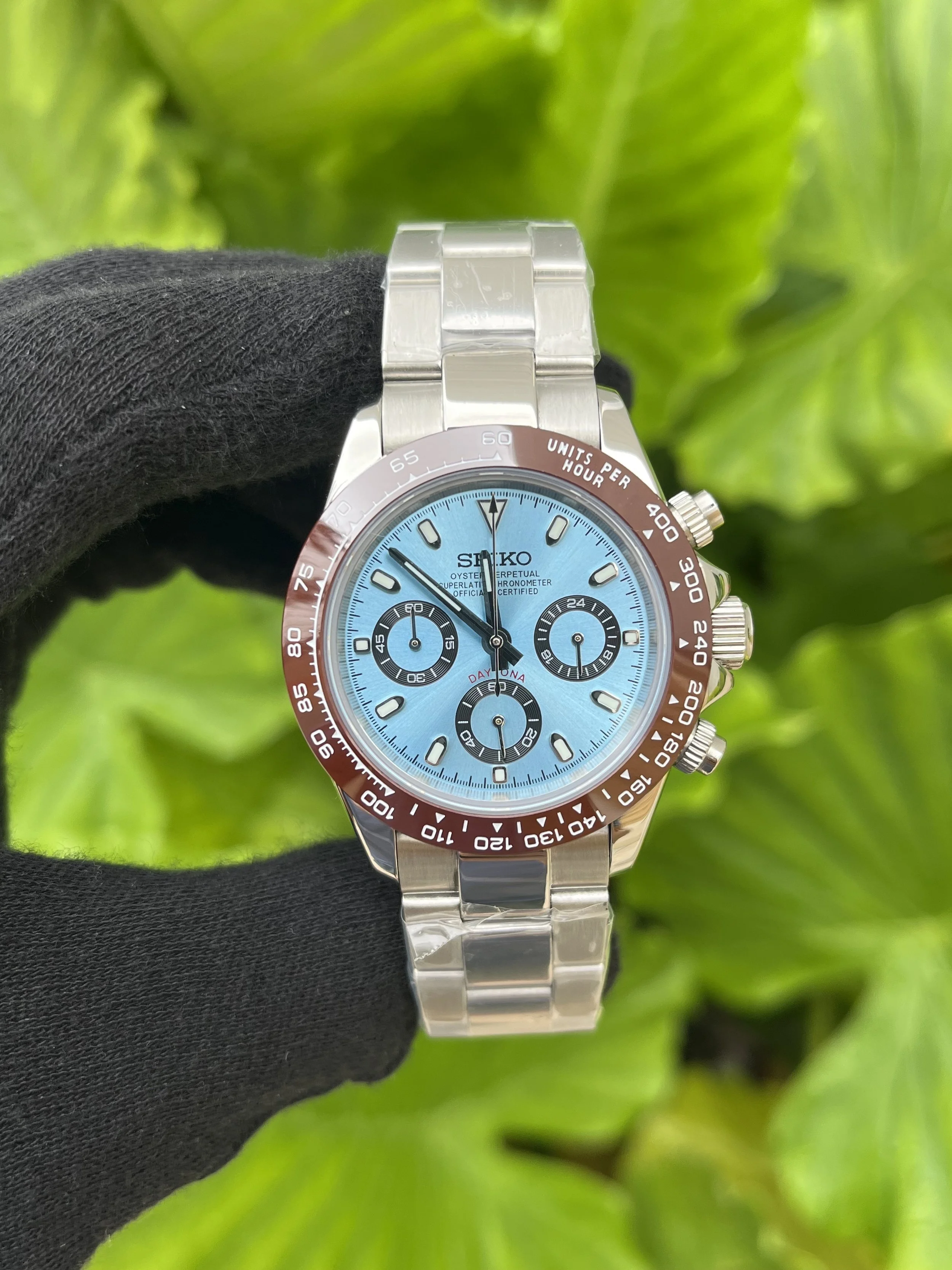 SEITONA - ICE BLUE CHRONO — Watch Mod
